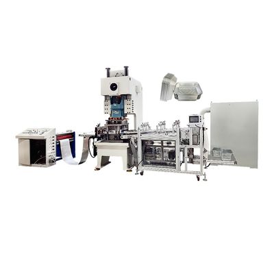 7.5KW Main Motor Power Automatic Aluminum Foil Container Making Machine