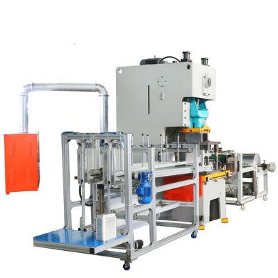 Automatic Aluminum Foil Container Manufacturing Machine For Case Packaging Type