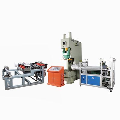 Automatic Aluminum Foil Container Manufacturing Machine For Case Packaging Type