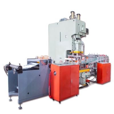 Automatic Aluminum Foil Container Manufacturing Machine For Case Packaging Type