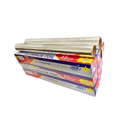 Customized Soft Temper Kitchen Aluminum Foil Rolls with Personalized Printing Design