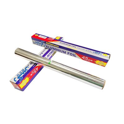 Customized Size Household Catering Aluminum Foil Roll for Barbecue Baking Soft Temper