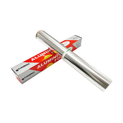 Soft Temper Custom Logo Aluminium Foil Roll for Oven Baking/BBQ in Customized Length