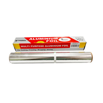 Soft Temper Custom Logo Aluminium Foil Roll for Oven Baking/BBQ in Customized Length