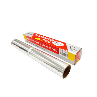 Soft Temper Custom Logo Aluminium Foil Roll for Oven Baking/BBQ in Customized Length