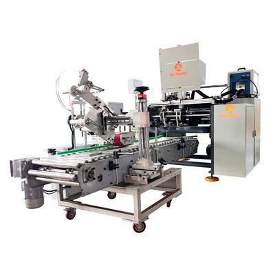 Short Label and Hot Glue System 4400*1500*2200mm Aluminum Foil Roll Rewinding Machine