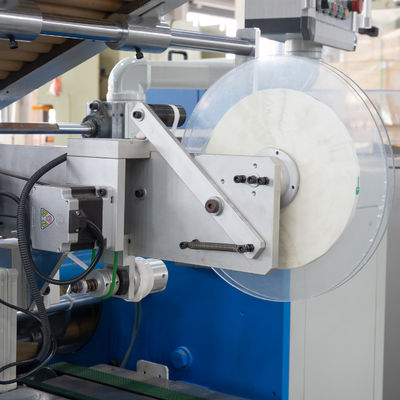 Food Grade High Speed Automatic Baking Paper Roll Aluminium Foil Rewinding Machine with Auto Labeling System