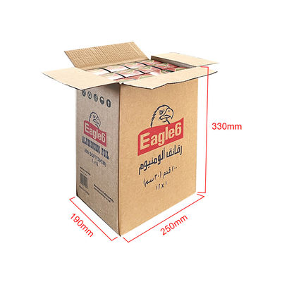 Customized Logo Heavy Duty Alu Foil Roll for Household Sandwich and Chocolate Wrapping