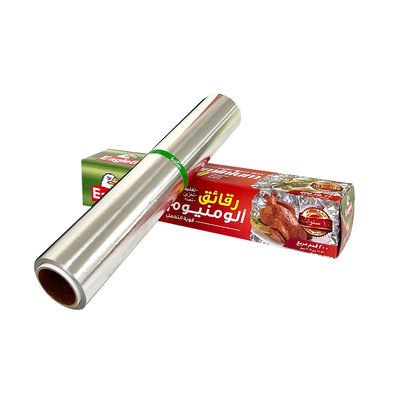 Customized Logo Heavy Duty Alu Foil Roll for Household Sandwich and Chocolate Wrapping