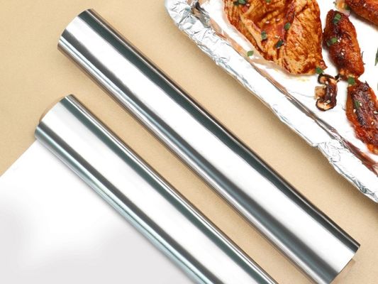 Soft Temper Aluminum Foil Roll for BBQ Grill Oven Baking in Household Kitchen Cooking