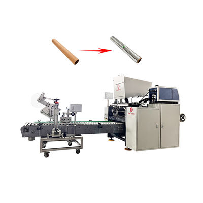 Easy To Operate High Output Automatic Baking Paper Roll Rewinding Machine for Kitchen