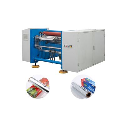 Packaging Type Case Semi-automatic Rewinder Machine for Heavy Duty Aluminium Foil Roll