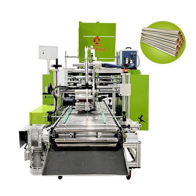 4 Shafts Aluminium Foil Roll Rewinding Machine With Short Label Ending Electric Driven