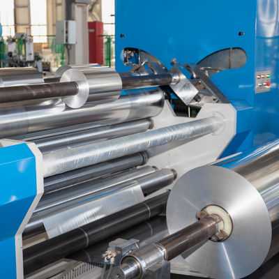 Aluminum Foil Slitting Machine Automatic Grade Automatic Width of Raw Material 120-1600mm