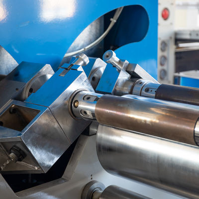 Computer Controlled speed Aluminum Foil Slitting Machine Electric Driven and Accurate