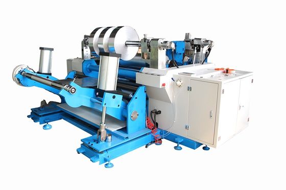 1650mm Aluminum Foil Roll Slitter Rewinder Machine for Case Packaging Air Pressure 0.6Mpa