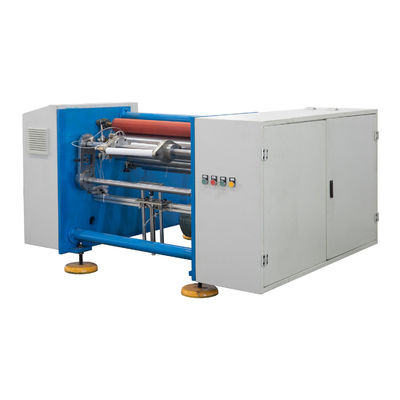 Household Aluminum Foil Roll Rewinding Cutting Embossing Machine with 3KW Power and Good