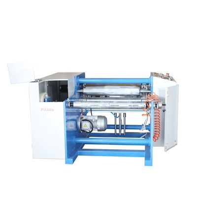 Semi-Automatic Aluminium Foil Rewinding Machinery With 20mm Decoil Centering Stroke