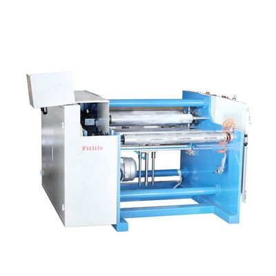 Semi-Automatic Aluminium Foil Rewinding Machinery With 20mm Decoil Centering Stroke