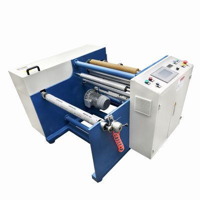 Semi-Automatic Aluminium Foil Rewinding Machinery With 20mm Decoil Centering Stroke