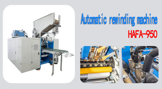 2500 KG Automatic Aluminum Foil Rewinding Machine with Siemens PLC Control System