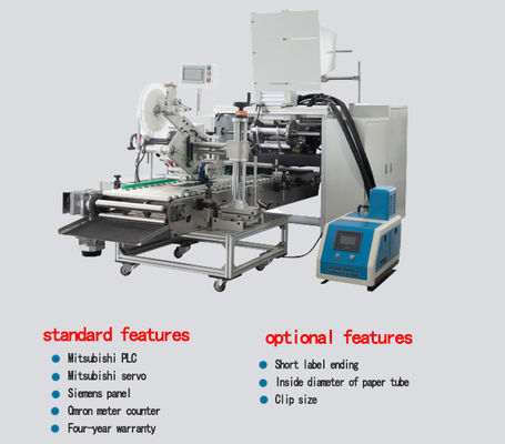 Fully Automatic Aluminium Foil Rewinding Machine with Weinview Touch Panel and Usage